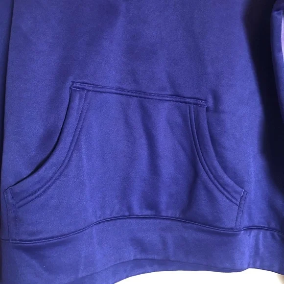 Under Armour Fleece Lined Hoodie Sweatshirt Purple/Lavender,Small UA Logo Size L - Picture 4 of 8